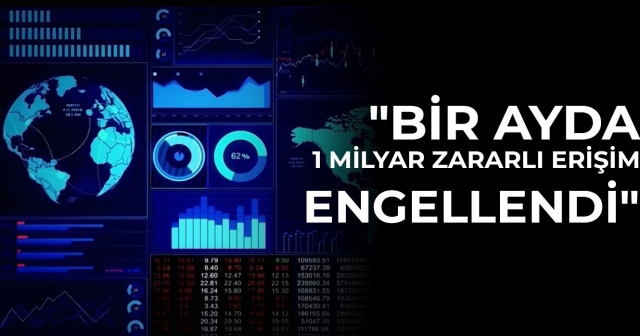 1 Ayda 1 Milyar Zararlı Erişim Engellendi