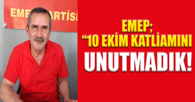 “10 Ekim katliamını lanetliyoruz"