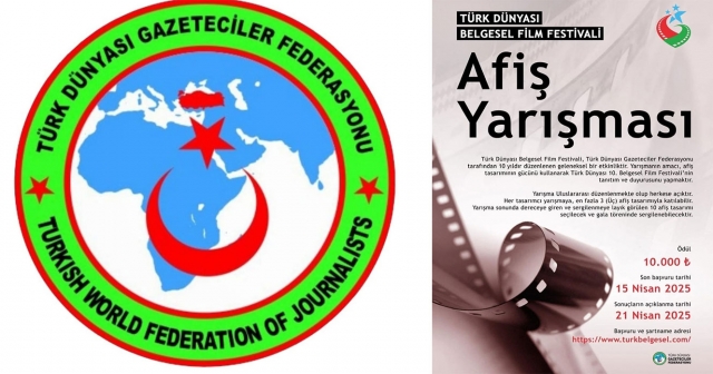 10. Türk Dünyası Belgesel Film Festivali Afiş Yarışması Başladı!