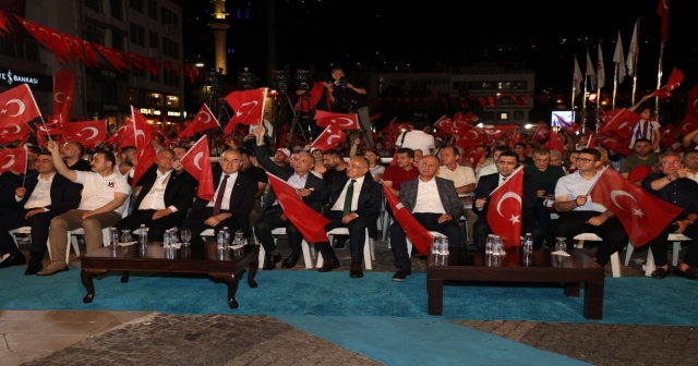 15 TEMMUZ’UN 8. YILINDA DA ORDU TEK YÜREK OLDU