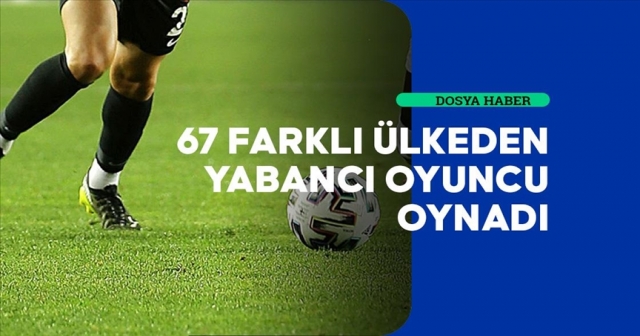 19 takımda 479 futbolcu forma giydi