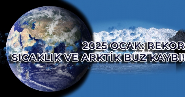 2025 Ocak: En Sıcak Ay ve En Düşük Arktik Buz Seviyesi