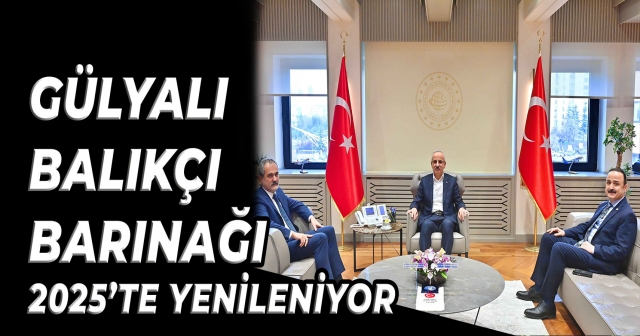 2025’te Gülyalı Balıkçı Barınağı'nın Kapasite Artırımı Başlıyor