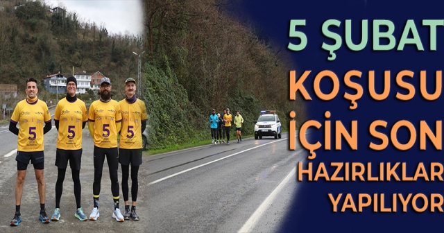 5 Şubat Dünya Ordulular Günü Koşusu İçin Son Hazırlıklar