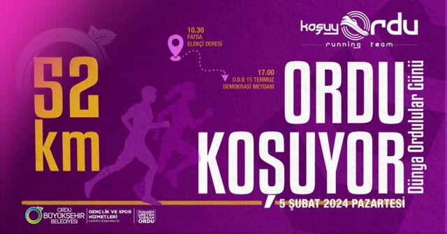 52 Km Koşusu İçin Geri Sayım Başladı