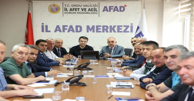 AFAD BAŞKANI MEMİŞ ORDU’DA