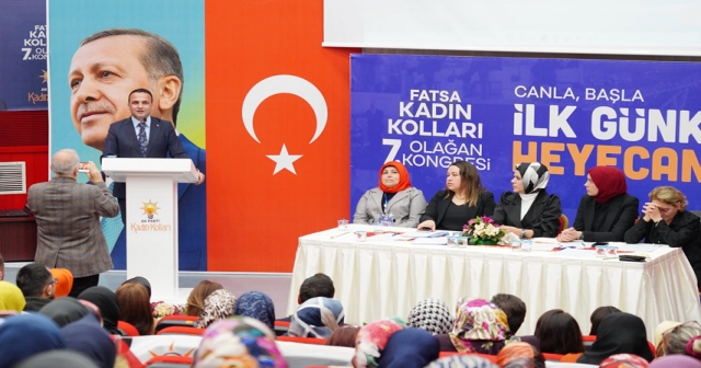 AK Parti Fatsa Kadın Kolları 7. Olağan Kongresi Gerçekleşti