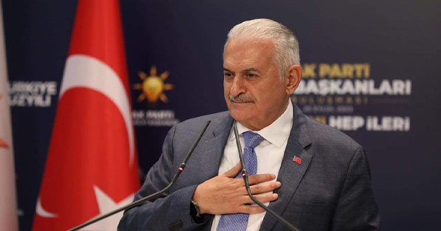 AK PARTİ GENEL BAŞKLANVEKİLİ BİNALI YILDIRIM'DAN EMEKLİYE DESTEK