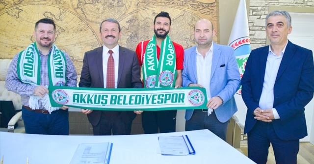 AKKUŞ BELEDİYESPOR  MEHMET AYDINLA “DEVAM” DEDİ