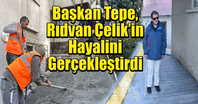 Altınordu Belediyesi Görme Engelli Bireyi Sevindirdi