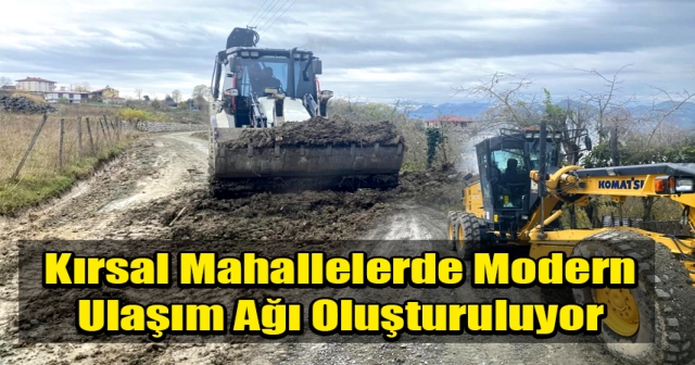 Altınordu Belediyesi’nden Kırsal Mahallelerde Çalışmalar