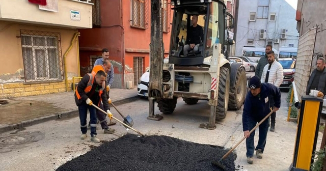 Altınordu’da Yol Çalışmaları