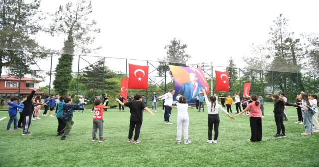 ALTINORDU'DA KIRSALDAKİ 12 OKULA SPOR MALZEMESİ DESTEĞİ