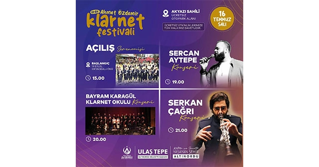 ALTINORDU'DA KLARNET FESTİVALİ