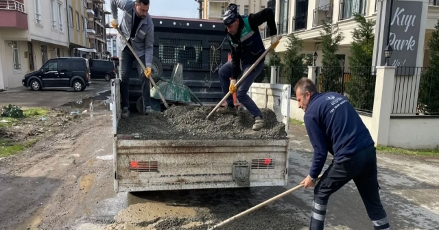 Altınordu'da Sahada Yoğun Çalışmalar