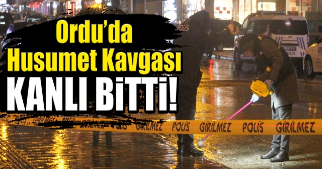 Altınordu'da Silahlı Kavga