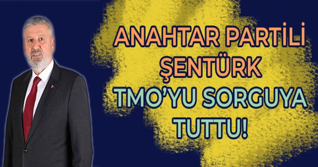 ANAHTAR PARTİLİ ŞENTÜRK, TMO’YU SORGUYA TUTTU!