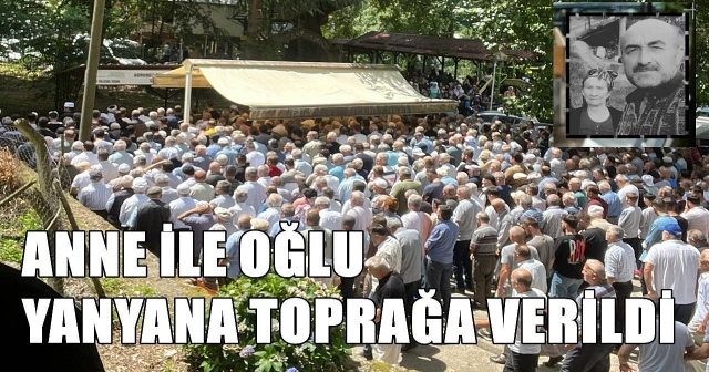 Anne ile oğlu birer saat arayla vefat etti!