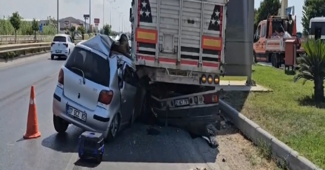 "Antalya’da Korkunç Kaza: 1 Ölü, 1 Yaralı"