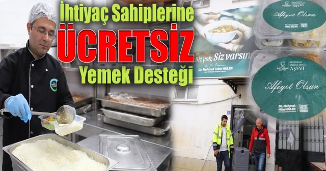 Aşevinde 1000 Kişiye Günlük Yemek Servisi Yapılıyor