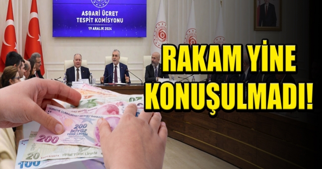 Asgari ücrette üçüncü toplantı bitti