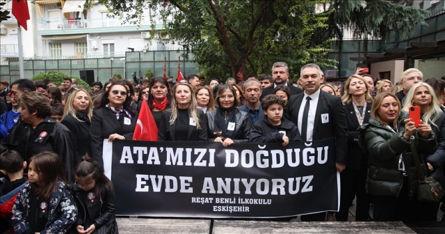 Atatürk Selanik'teki doğduğu evde anıldı