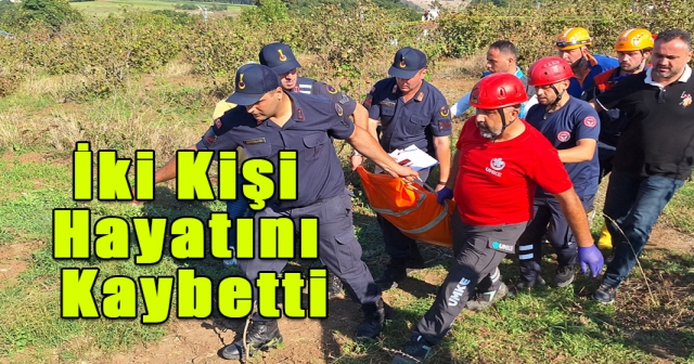 Bafra'da Kuyu Kazısında Göçük