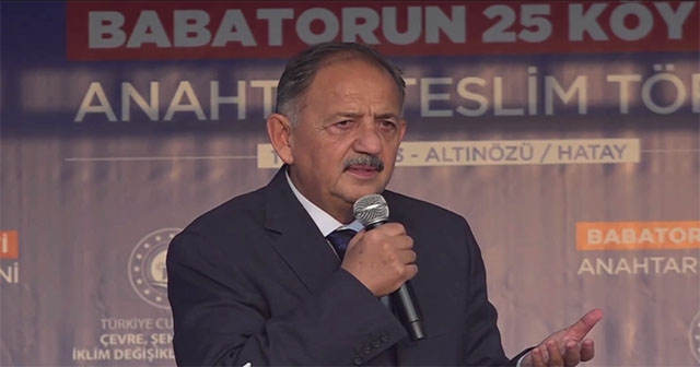 BAKAN ÖZHASEKİ: “ŞEHİDİMİZİN AİLESİNİN KONUTU HAZIR”