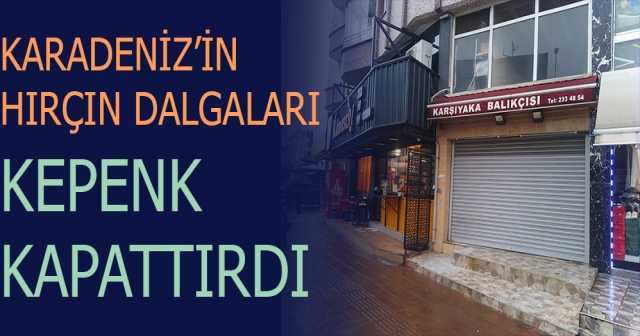 BALIK TEZGAHLARI BOŞ KALDI