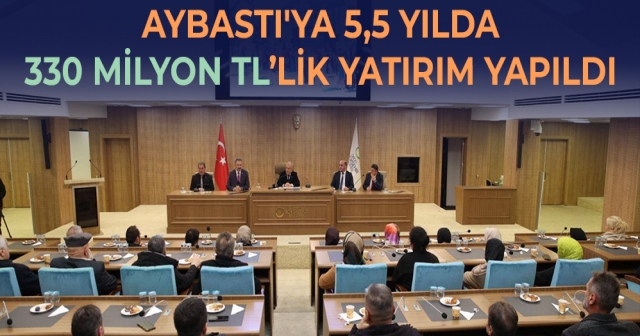 Başkan Güler, Aybastı İlçesine Yapılan Yatırımları Açıkladı