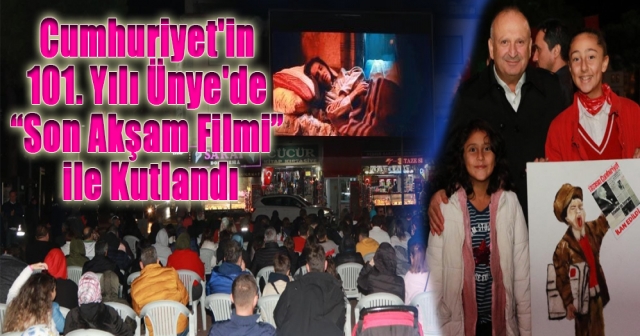 Başkan Tavlı: “Cumhuriyet Coşkusunu Hemşehrimizin Filmiyle Taçlandırdık”