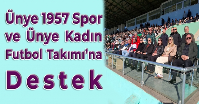 Başkan Tavlı’dan Ünye Futboluna Destek