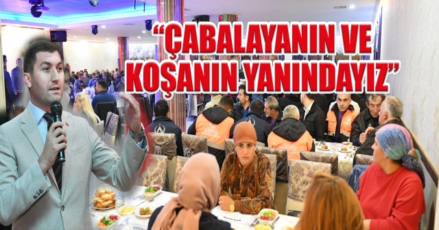 Başkan Tepe, Emekçilerle Bir Araya Geldi