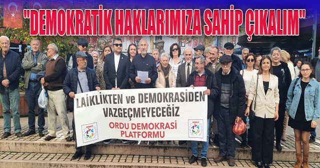 "BASKILARA KARŞI BİRLEŞEREK MÜCADELE EDECEĞİZ"