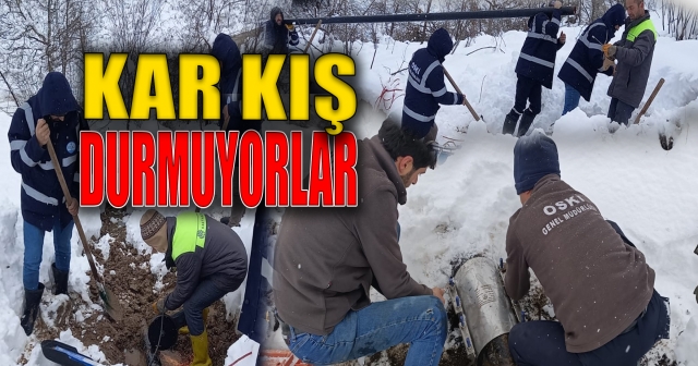 Büyükşehir Kış Koşullarında Hızlı Müdahale Ediyor