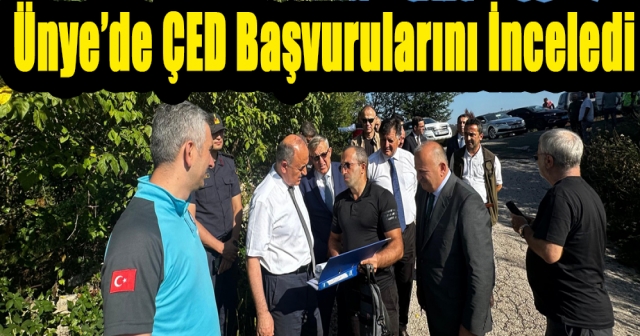 ÇED Başvurularını Yerinde Değerlendiriyor