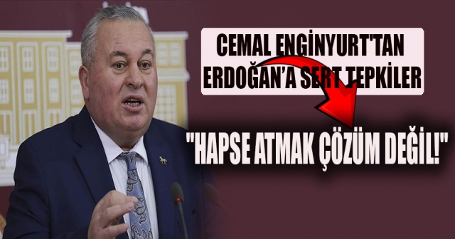 Cemal Enginyurt’tan Sert Tepki: "Sandıkta Göndereceğiz!"