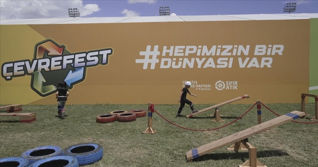 Çevre gönüllüleri ÇEVREFEST'te buluştu