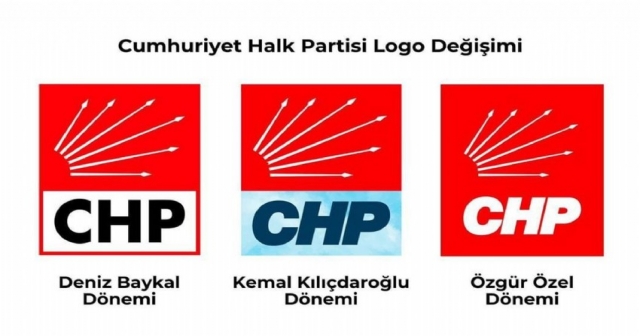 CHP Logosu Değişti