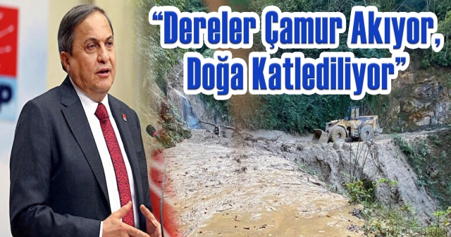 CHP'li Seyit Torun'dan Ordu'daki Yol Çalışmalarına Tepki