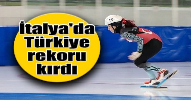 Derya KARADAĞ'dan Türkiye Rekoru