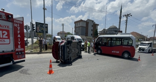 Düzce'de Kaza: 5 Yaralı