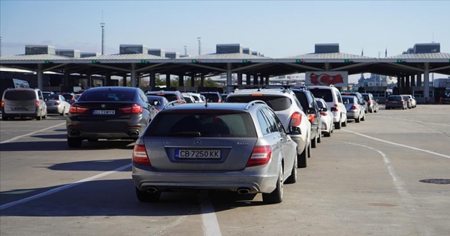 Edirne Sınır Kapılarında Yılbaşı Yoğunluğu