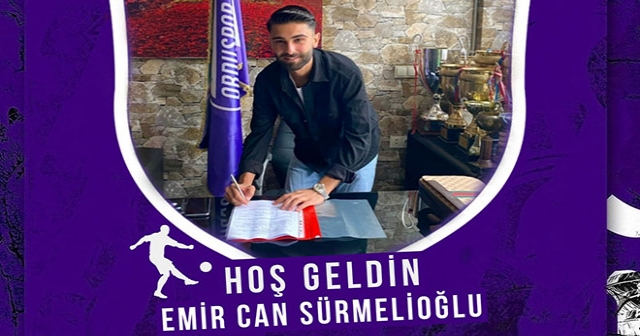 EFSANE ORDUSPOR EMİR CAN'I RENKLERİNE BAĞLADI