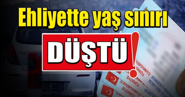 Ehliyet Yaş Sınırlarında Değişiklik