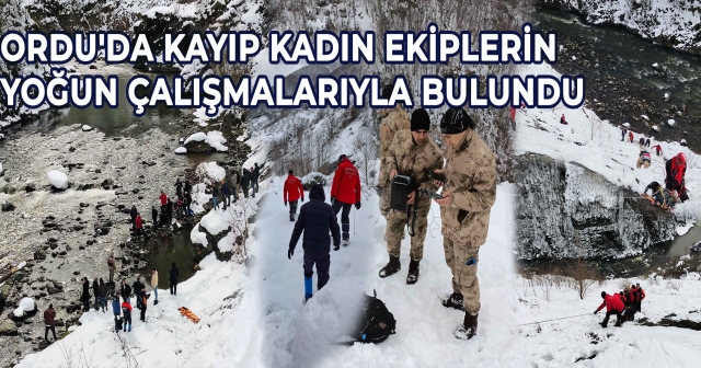 Ekipler, Kayıp Kadın P.A.'yı 2,5 Kilometre Mesafede Buldu