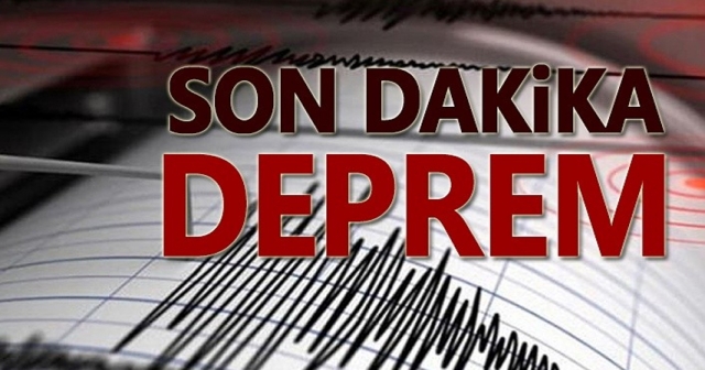 Elazığ'da 5 büyüklüğünde deprem