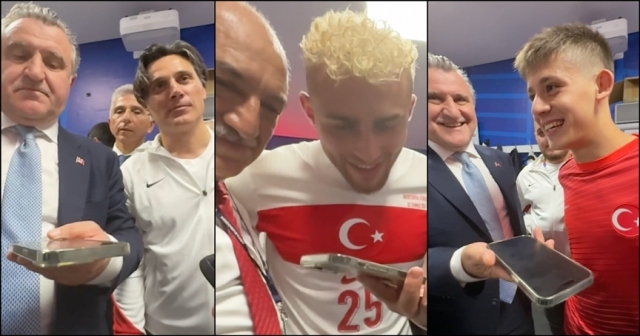 Erdoğan'dan A Milli Futbol Takımı'na tebrik telefonu
