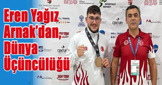 Eren Yağız Arnak, Dünya Üçüncüsü Oldu