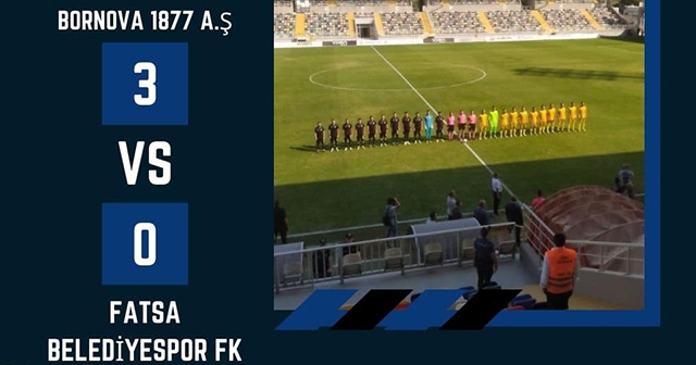 FATSA BELEDİYESPOR AĞIR YARA ALDI